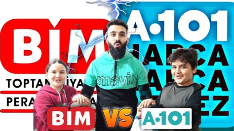 BİM vs A101 ABUR CUBUR KARŞILAŞTIRMA MARKET KIYASLAMA YouTube