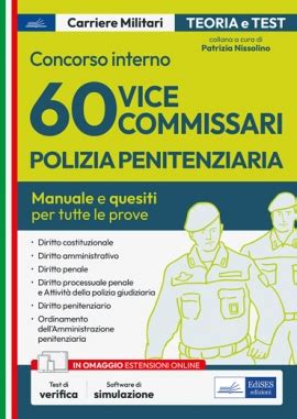 Manuale Concorso 60 Vice Commissari Polizia Penitenziaria