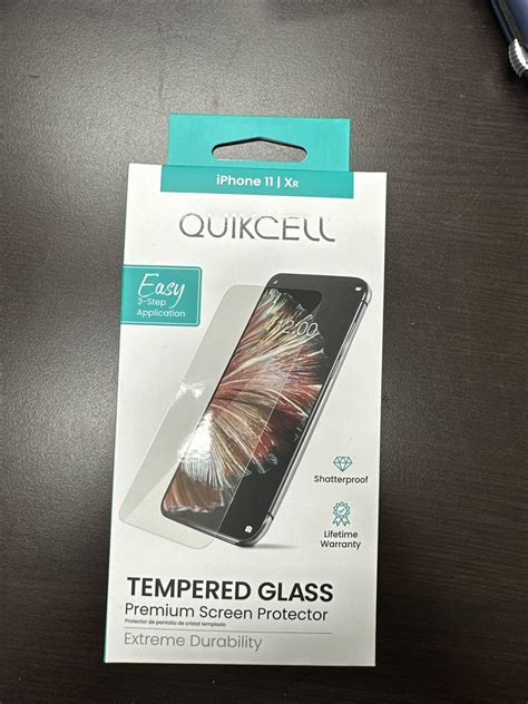 Quikcell Premium Tempered Glass Screen Protection For IPhone 11 IPhone