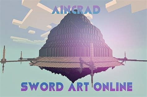 Aincrad Sword Art Oline Pe Minecraft Map