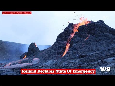 Iceland Declares State Of Emergency After Epic Volcano Eruption