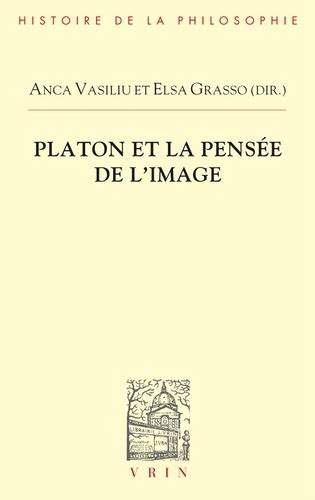 Platon Et La Pens E De L Image De Anca Vasiliu Grand Format Livre