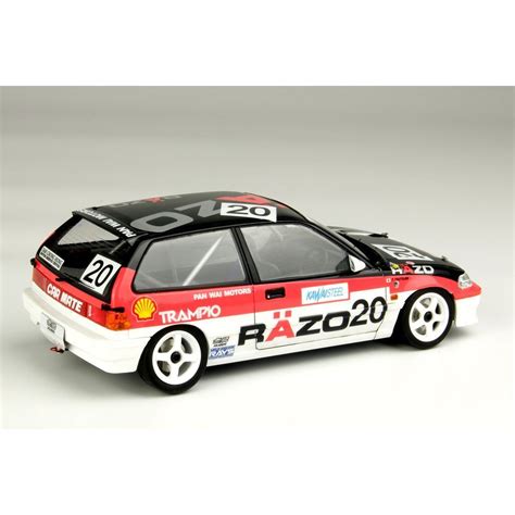 Beemax Honda Civic Ef Gr A Macau Guia Race Scale Model Car