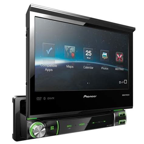 Dvd Player Automotivo Pioneer Avh X7580bt Com Mixtrax Tela Retrátil De