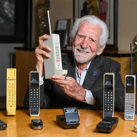 El Inventor Original Del Teléfono Celular Martin Cooper El Padre Del