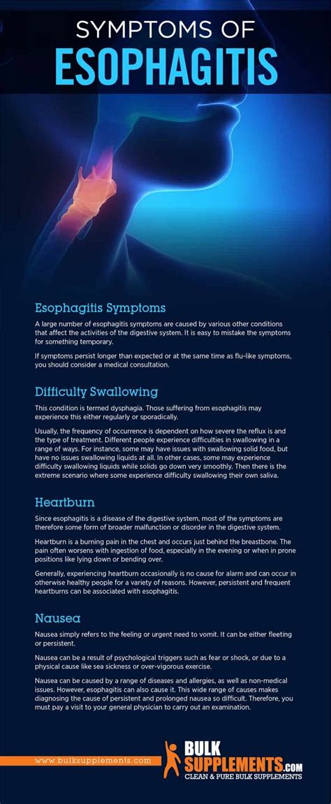 Esophagitis: Symptoms, Causes & Treatment