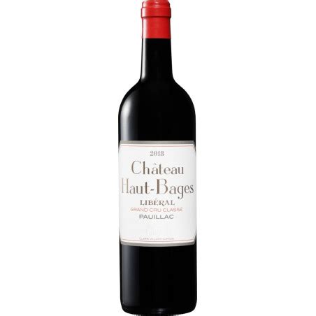 Acheter Vin Rouge Ch Teau Haut Bages Appellation Pauillac