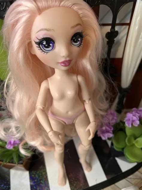 Rainbow High Series Bella Parker Nude Doll Pale Light Pink