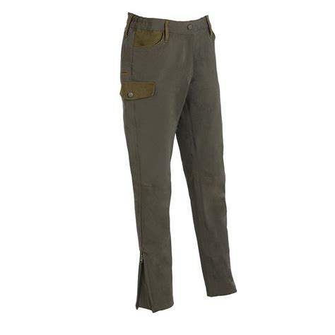 Pantalon Droit Femme Pro Hunt Verney Carron Falcon Kaki Chasse