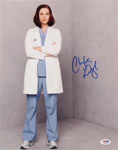 Chyler Leigh Signed Greys Anatomy 11x14 Photo Psa Coa Pristine