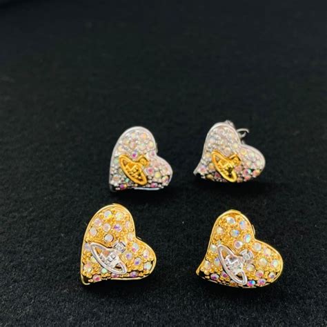 西太后爱心贝母耳环女轻奢高档满钻耳饰高级感气质名媛风耳钉耳坠服饰箱包广州洋桃网络科技有限公司