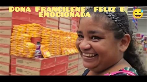 Dona Francilene não esconde a emoção nas compras ElizeuSilvaTV YouTube