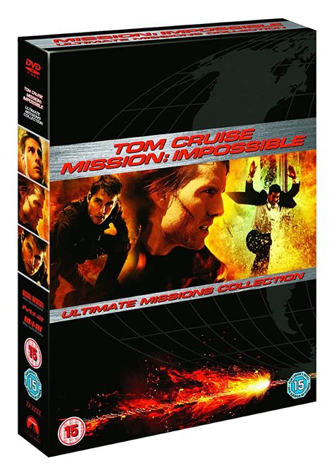 Amazon Mission Impossible Ultimate Missions Blu Ray Tom Cruise