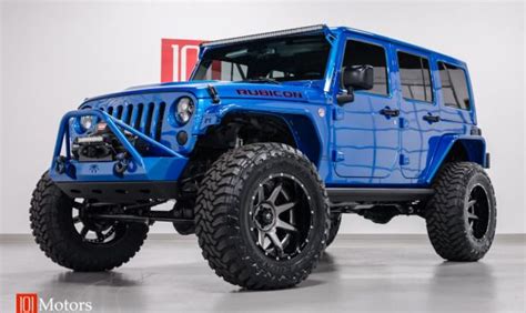 Jeep Wrangler Unlimited Hardtop Hydro Blue Pearl Custom Mojave