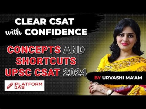 Upsc Csat Solutions Clear Csat With Confidence Concepts And