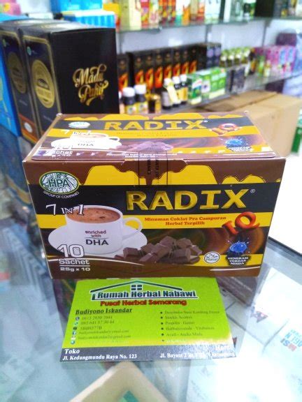 Jual Kopi Radix IQ Coklat HPA Ori 100 Member Terbaik Semarang Di Lapak