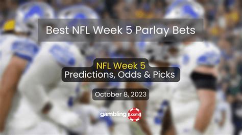 Nfl Picks Parlays Best Nfl Parlay Picks For Week