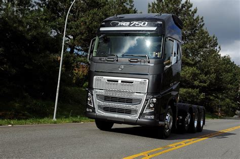 Volvo Lança Na Fenatran O Fh16 750 O Caminhão Mais Potente Do Mundo