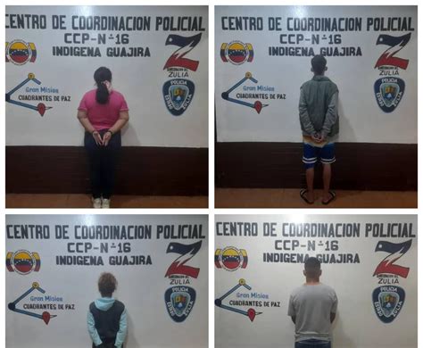 Dos Hombres Y Dos Mujeres Con Solicitudes Fueron Capturados Por El Cpez