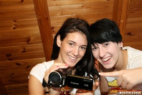 Kinky Lesbian Couple Records Their Sexy Tim XXX Dessert Picture