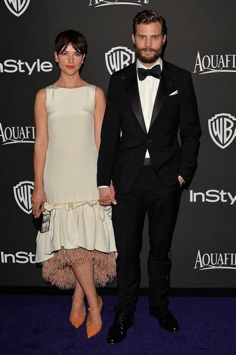 Jamie Dornan And Amelia Warner Sexy Stars Flock To Instyle S Globes Bash Popsugar Celebrity