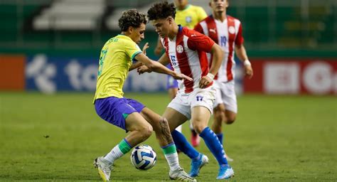 Brasil derrotó a Paraguay en el Hexagonal Final del Sudamericano Sub 20