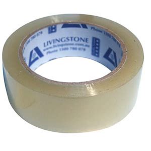 Universal Choice Livingstone Packaging Tape 36mm X 75 Metres Clear Each