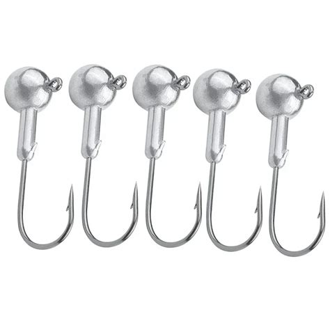 5Pcs Lot Crank Jig Head Hook 3g Fishing Hook Lead Jig Lure Hard Baits