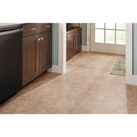 Daltile Linville Noce 18 In X 18 In Porcelain Floor And Wall Tile