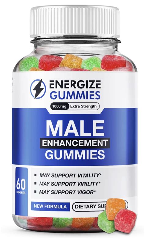 1 Pack Energize Male Gummies Gummy For Men To Help With Vitality And Virility Ebay