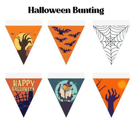 15 Best Free Printable Halloween Bunting Pdf For Free At Printablee Halloween Bunting Banner