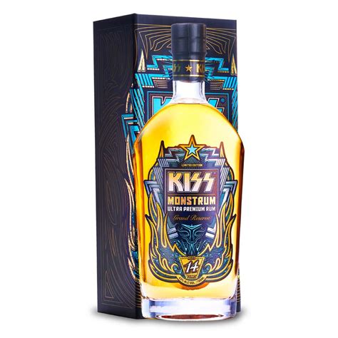 Kiss Monstrum Ultra Premium Dark Rum Brands For Fans