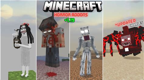 Top 5 Most Scariest Horror Addons Mods For Minecraft Pe 119 Mcpe