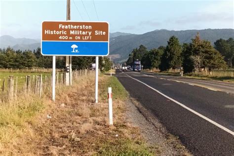 Featherston Camp Memorials And Sakura Garden