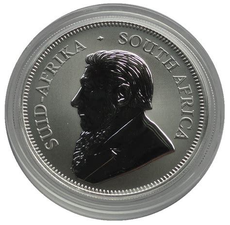 Süd Afrika 1 Oz Silber Krügerrand 2017 PU BeKo Münzhandel