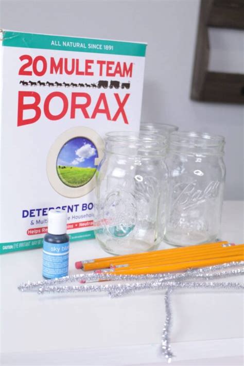 How To Make Borax Crystal Snowflakes In Minutes