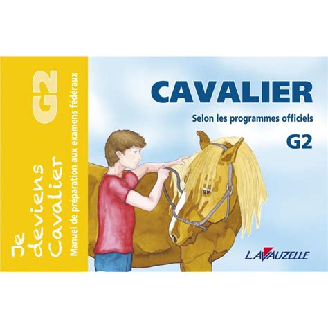 Livre Je deviens cavalier Galop 2 Lavauzelle Livre équitation