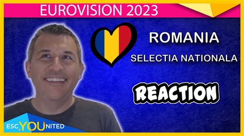 Romania Selectia Nationala Reaction Top Eurovision