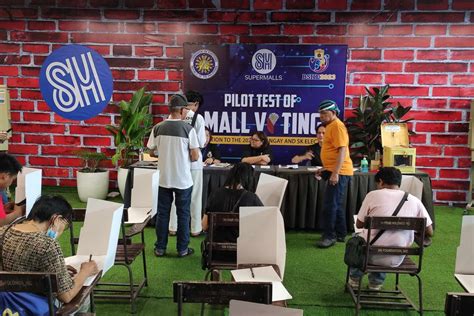 Pia Comelec Reports Successful Bske Mall Voting Simulation In Albay