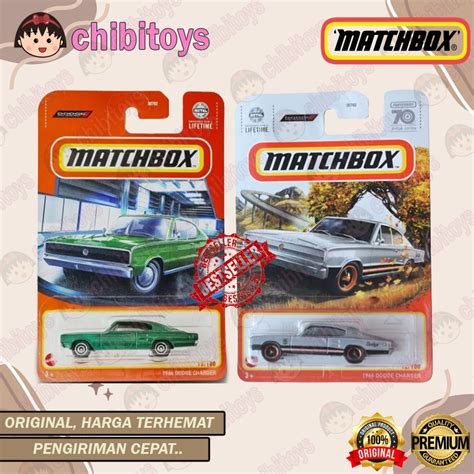 Jual Matchbox 1966 Dodge Charger 2023 70th Anniversary 2024 Hijau 69 70 71 Rt Fast And Furious