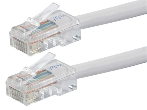 Monoprice Cat6 Ethernet Patch Cable 25 Feet White Network