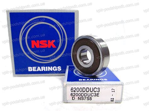 Bearing NSK 6200 DDUC3 Buy Price 108 in Ukraine