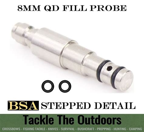 BSA STEPPED Detail Snap On Quick Fill Probe PCP Air Rifle Filling