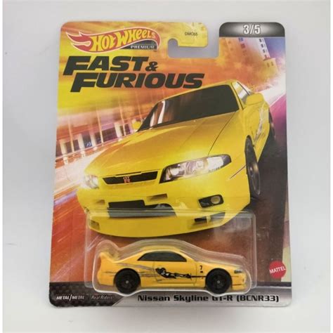 Nissan Skyline R Fast And Furious Fnf Hot Wheels Shopee Malaysia