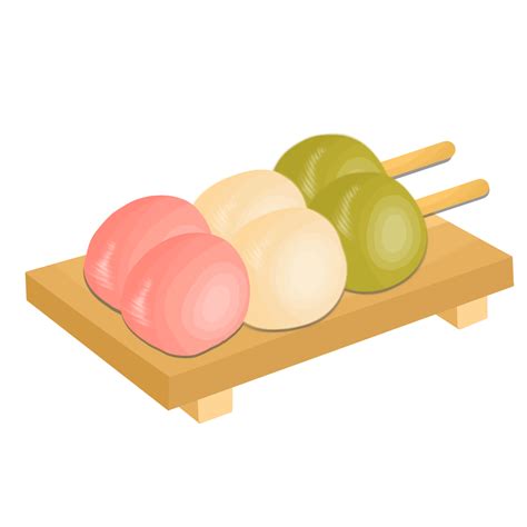 hanami dango, Japanese dessert and sweets 15287608 PNG