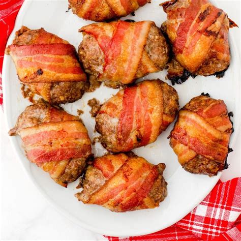 Mini Bacon Wrapped Meatloaf Recipe Harbour Breeze Home