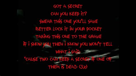 The Pierces Secret Lyrics Youtube