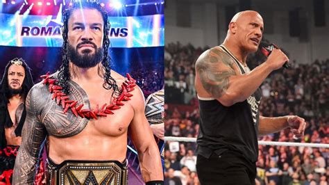 The Rock Says There S A Chance He Wrestles Roman Reigns At WWE