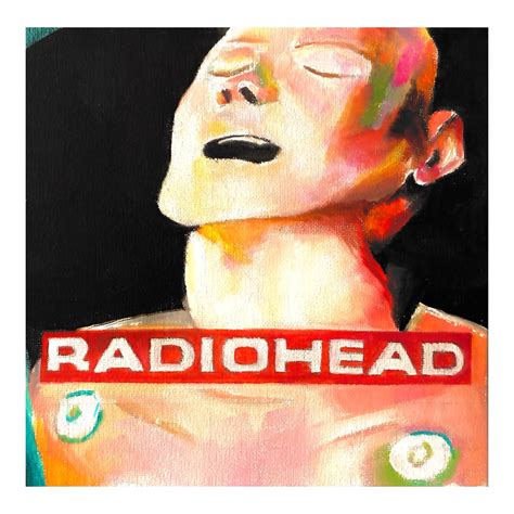 The Bends Album Cover Art Radiohead Art Acrylic Painting Art Print