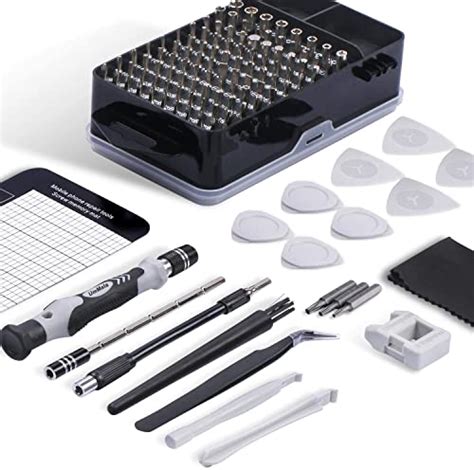 Precision Screwdriver Set UnaMela Upgraded 122 In 1 With 101 Bits